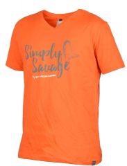 Savage gear Simply  Savage V-neck Tee Grey T-Shirt XL