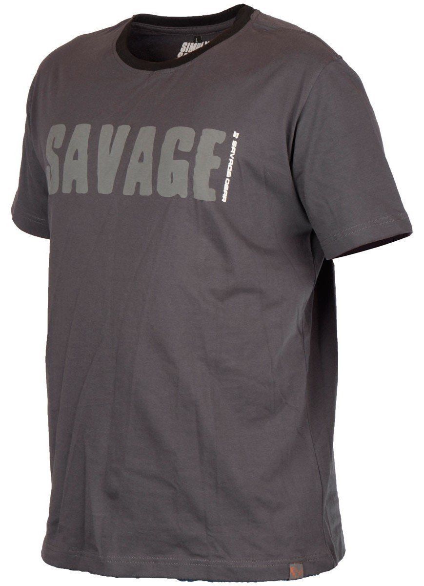 Savage gear Simply Savage Tee Grey T-Shirt S