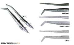 Savage gear Mini Sandeel Kit 10 Adet (12+1+4+4) Suni Yem Sandeel