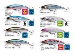 Savage Gear Gravity Minnow 5 cm 8 gr Suni Yem Crystal White Glow