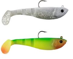 Savage gear Soft 4Play Shad 7.2 cm 8 gr 3 Adet Suni Yem Fluo Green Yellow