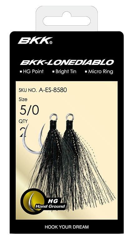 BKK Lone Diablo BT- Black Bucktail İğne 3/0