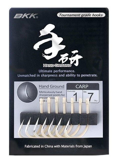 BKK Carp Hook Hand Ground İğne 1