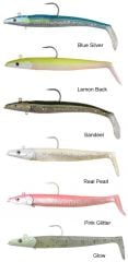 Savage gear Sandeel 16 cm 42 gr 2+1 Adet Real Pearl