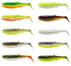 Savage Gear Cannibal Shad 6.8cm 3gr Chartreuse Pumpkin