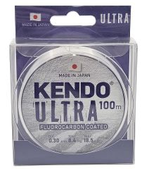 Kendo Ultra Fluorocarbon Coated 100m White Misina 0.18mm