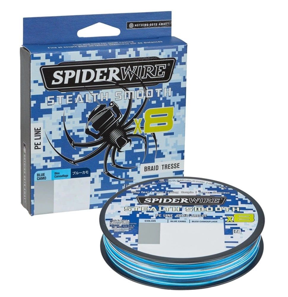 Spider Wire Stealth Smooth8 x8 Pe Braid 150m Blue Camo Örgü İp 0.23mm