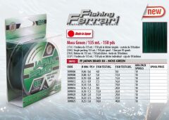 Lineaeffe Japon Braid Green 135 mt 8 Örgü ip 0,10mm