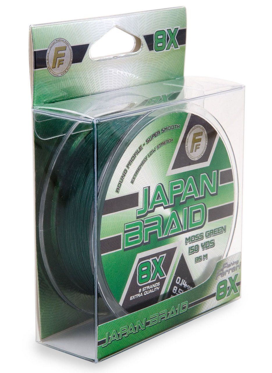 Lineaeffe Japon Braid Green 135 mt 8 Örgü ip 0,12mm