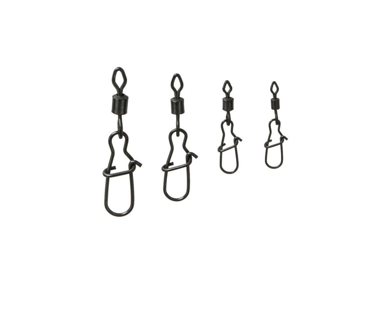 Dam Effzett D-Lock Snap Swivel 10 Adet XS 12 KG