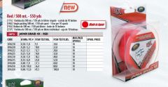 Lineaeffe Japon Braid Red 400 mt 4 Örgü İp 0,22mm