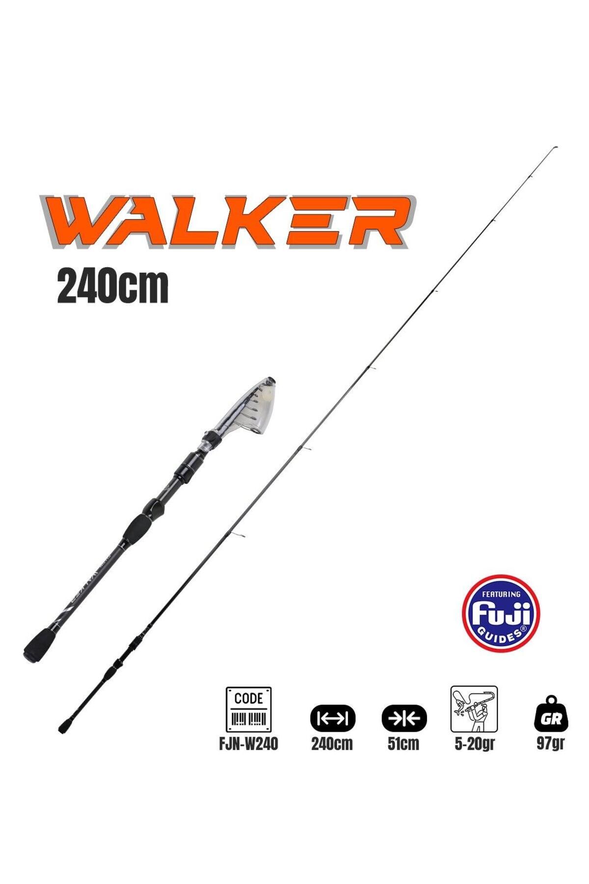Walker 240cm 5-20gr Teleskopik Spin Kamışı