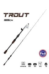 Trout 165cm 05-6gr Teleskopik Alabalık Kamışı