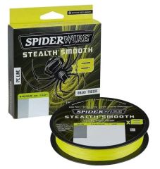 SpiderWire Stealth Smooth x8 Pe Braid 300m Hi-Vis Yellow Örgü İp 0.14mm