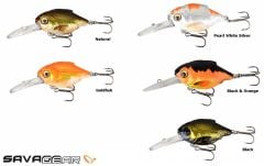 Savage gear 3D Crucian Crank 6,4 cm 23 gr SF DR Suni Yem Pearl White Silver