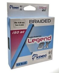 Kendo Legend X8 150M Ice Blue Örgü İp 0,08 mm