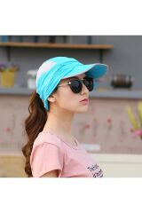 Fisherman Style Cap JF-07 Katlanır Fileli Şapka + Çıkarılabilir Yüz Koruma