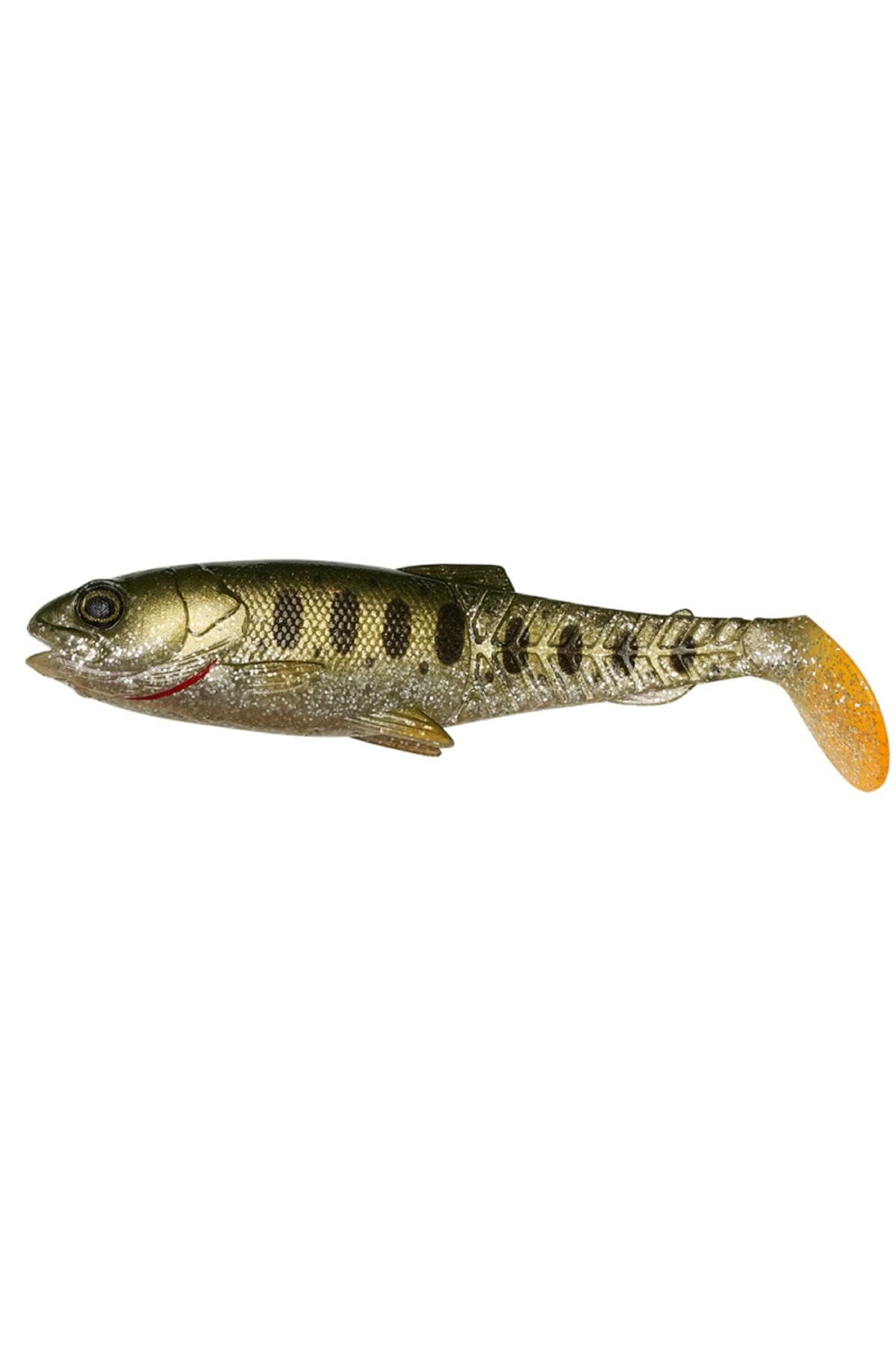 Craft Cannibal Paddletail 8.5 cm 7 gr  Suni Yem Olive Silver Smolt