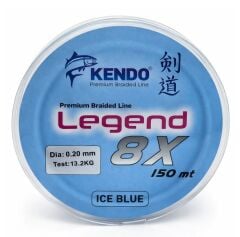 Kendo Legend X8 150M Ice Blue Örgü İp 0,20 mm