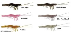Savage gear LB Manic Shrimp 6.6 cm 6 Adet Suni Yem Dark Olive