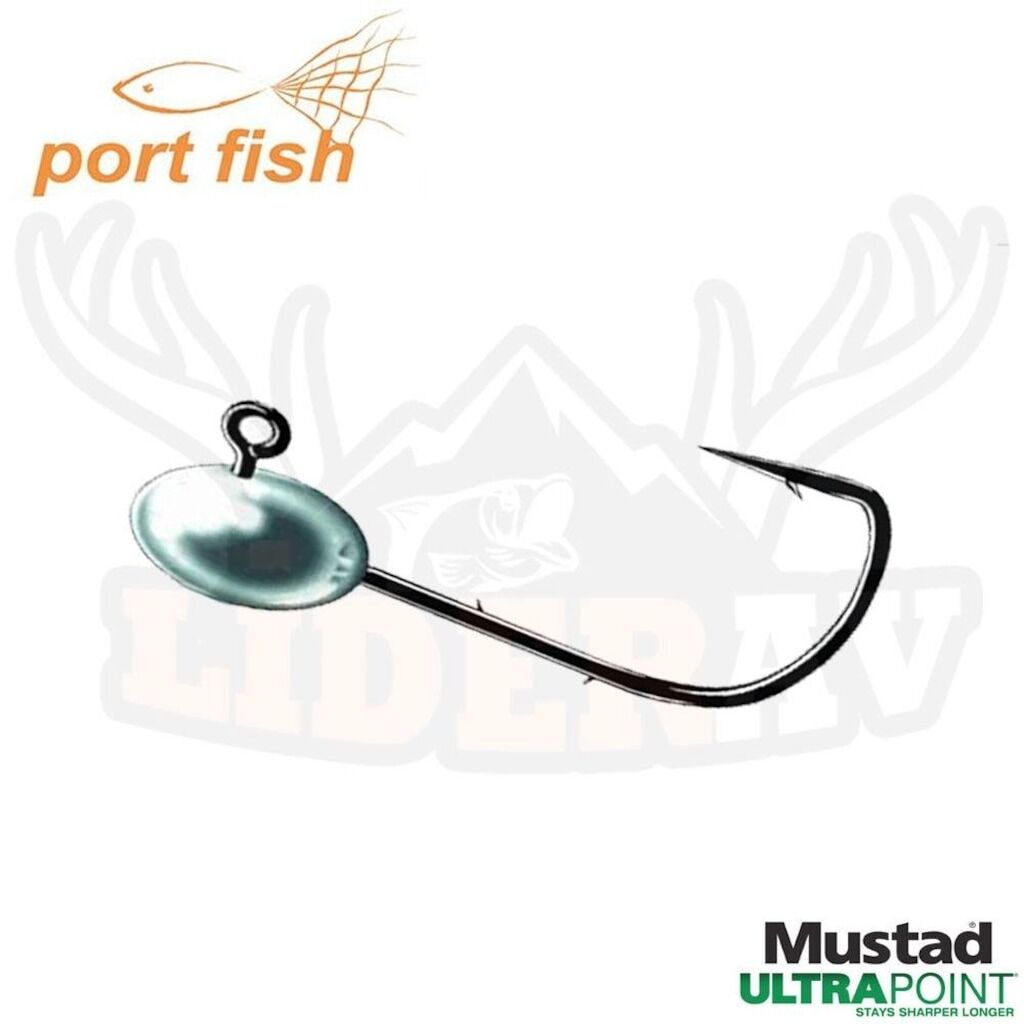 Port Fish Rock Fish Lrf Jighead 5 Li Paket (Mustad Iğne)