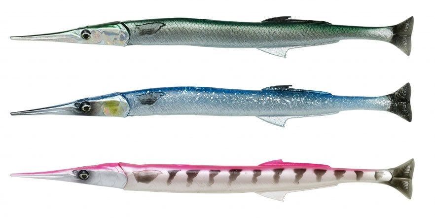 Savage gear Lıne Thru Needlefish Pulsetail 2+1  30cm 85gr Suni Yem Pink Barracuda