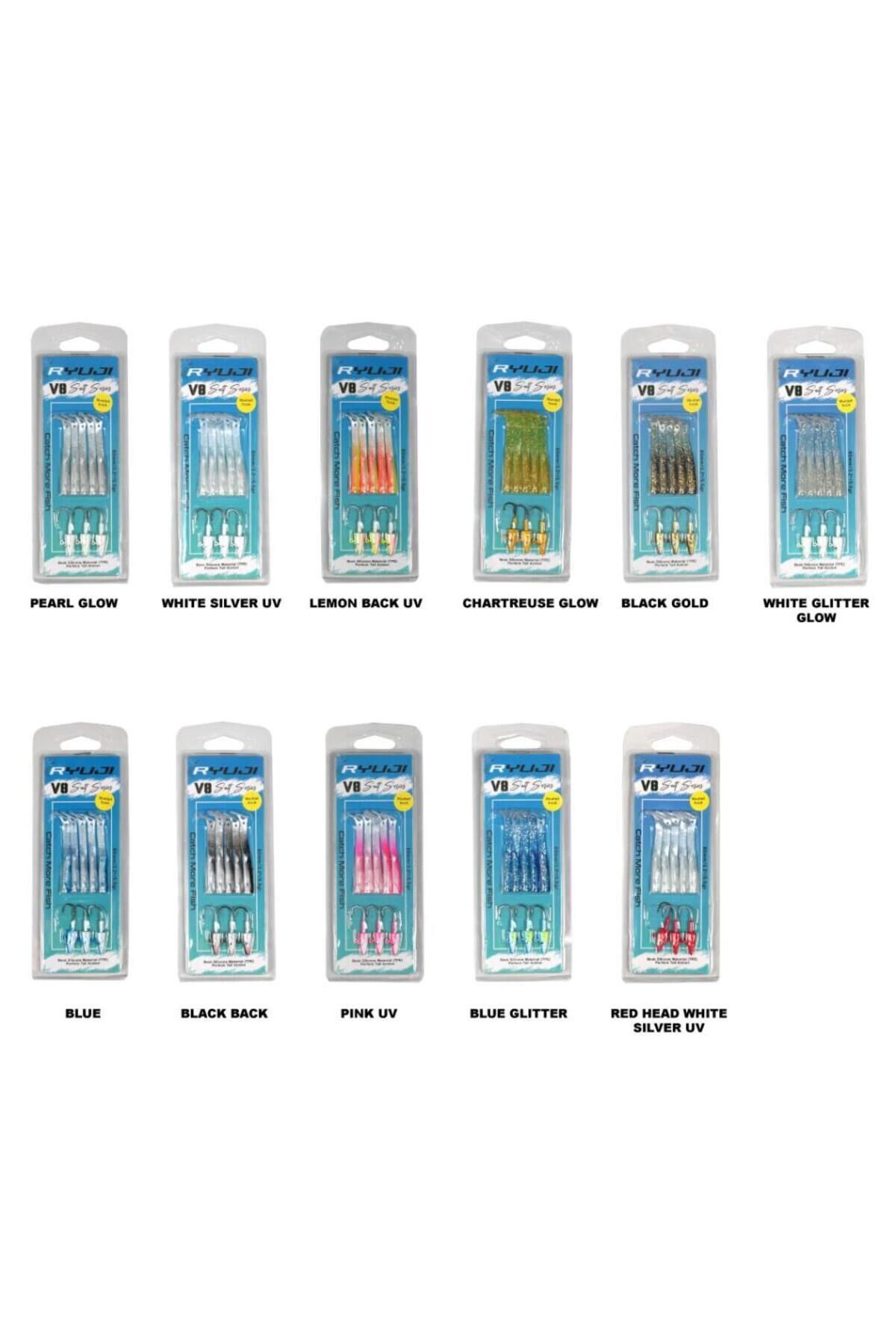Ryuji V8 10cm 10g LRF Silikon Yem