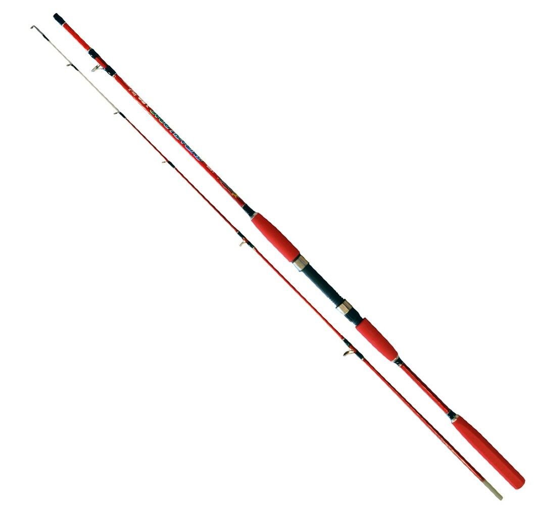 Captain 1498 Shirasu Boat 180 cm 2 Parça Solid Tekne Kamışı 150gr Atar
