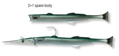 Savage gear Needlefish Pulsetail 2+1 18 cm 26g Suni Yem Blue Silver