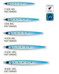 Savage Gear Sardine Slider 14.5 cm 80 gr Suni Yem UV Mirror Ayu
