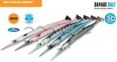 Savage gear Needlefish Pulsetail 2+1 14 cm 12g Suni Yem Pink Silver