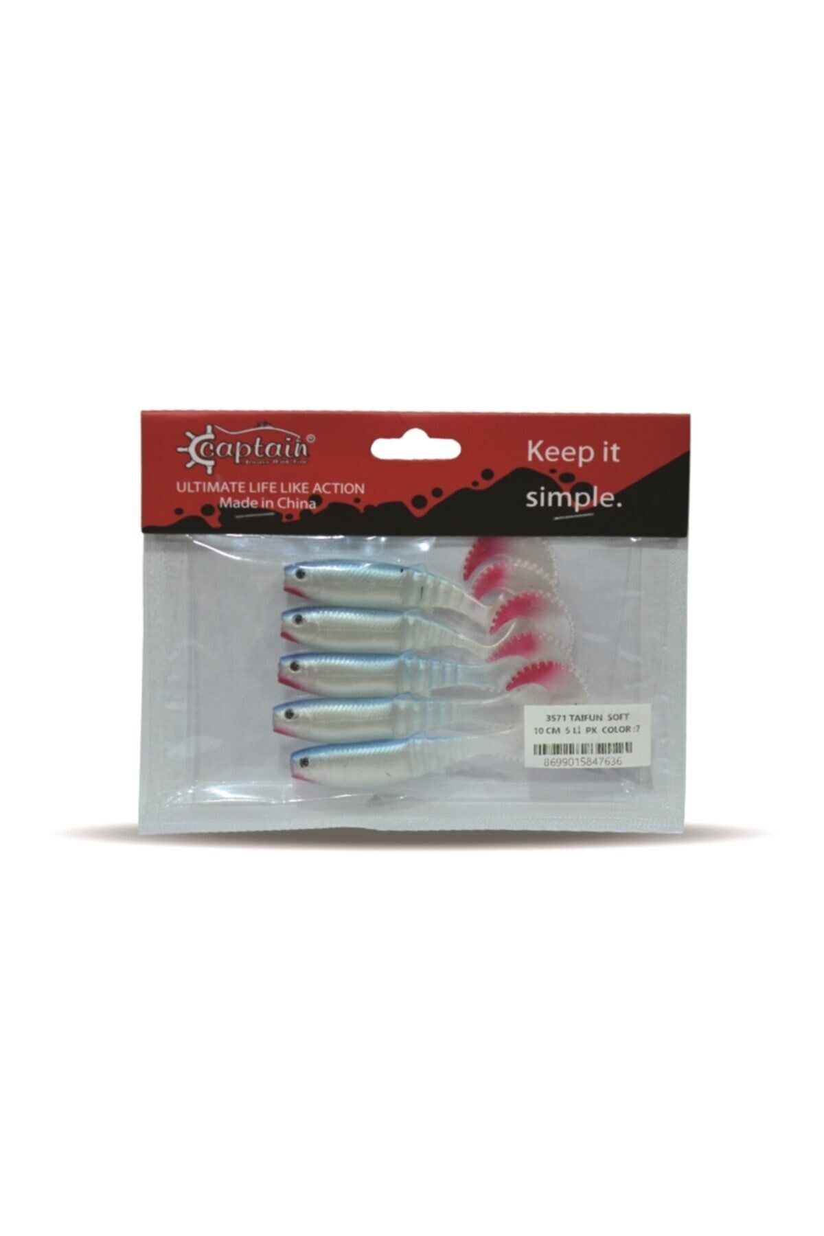 3571 Taifun Soft 10 Cm 5 Li Paket Silikon Yem 07