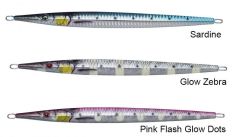 Savage gear 3D Needle Jig 150 gr 23 cm Suni Yem Pink Flash Glow Dots