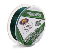 Lineaeffe 150 mt 4 örgü yeşil ip(Made in Japan) 0,08 mm