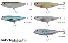 Savage gear 3D Minnow Pop Walker55 5,5cm 5g Suni Yem 03-White Flash