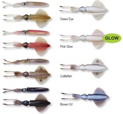 Savage gear Swim Squid 12.5cm 11g 3 Adet Suni Yem Pink Glow