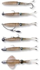 Savage gear Swim Squid 12.5cm 11g 3 Adet Suni Yem Pink Glow