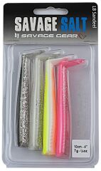 Savage gear Sandeel 10cm 4 Adet 7g Mıx-8-30-32-43 Suni Yem