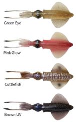 Savage gear Swim Squid 9.5cm 5g 4 Adet Suni Yem Pink Glow