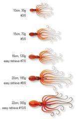 Savage gear Octobus 185g 20cm Suni Yem UV Orange Glow
