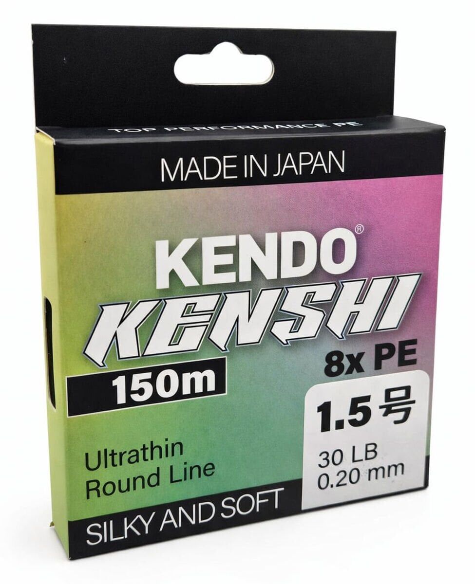 Kendo Kenshi Japanese Braid Low Pitch 8X Multicolor 150M Örgü İp 0,12mm