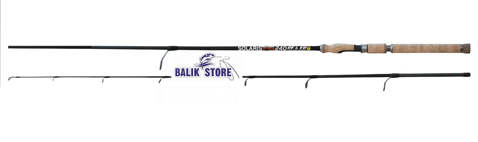 Effe Solaris 240 CM İki Parça Karbon Kamış