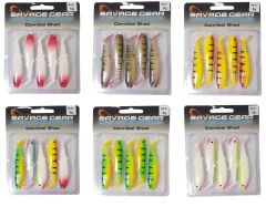 Savage gear Cannibal 8cm 4 Adet Suni Yem Firetiger