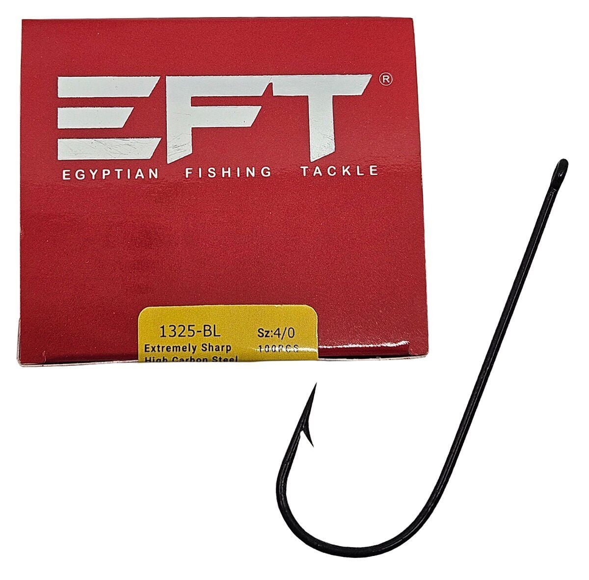 EFT Hook 1325 Siyah Düz İğne 2