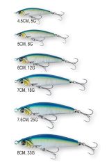 Savage gear Gravity Pencil 50 8 gr Suni Yem Ghost Sardine