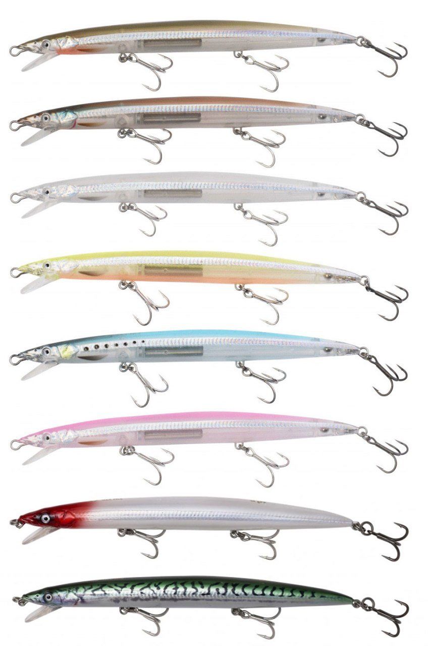 Savage gear Sandeel Jerk Minnow 175 25g Suni Yem 03-White Flash