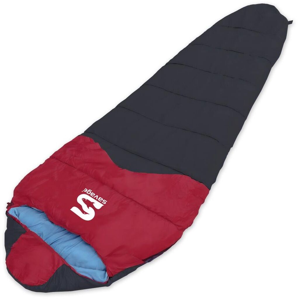 Savage Peak -35 C Bordo-siyah Uyku Tulumu Ys-535