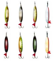 Dam Effzett Standard Spoon Slim 5 cm 8 gr Sinking Kaşık Fire Tiger UV