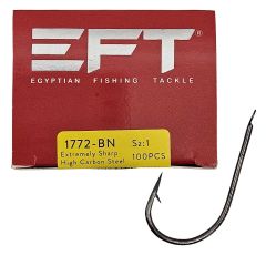 EFT 1772 Kısa Pala Black Nikel  İğne 100 Adet 3