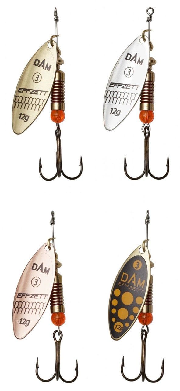 Dam Effzett Predator Spınner 4 gr #1 Kaşık Copper